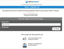 Tablet Screenshot of gentlemoving.net